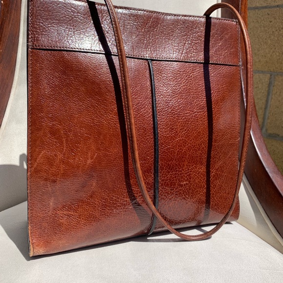 ✨Wilson’s Leather Premium Brown Leather Tote Bag ✨ - Picture 2 of 8